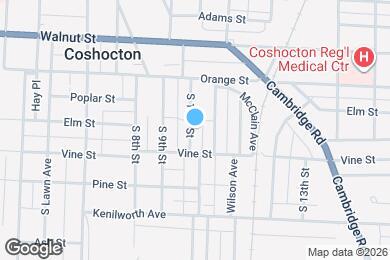 Map image of the property - 364 S 10th St