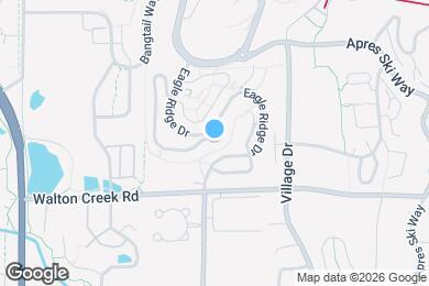 Map image of the property - 1495 Eagle Glen Dr