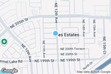 Map image of the property - 1181 NE 202nd St