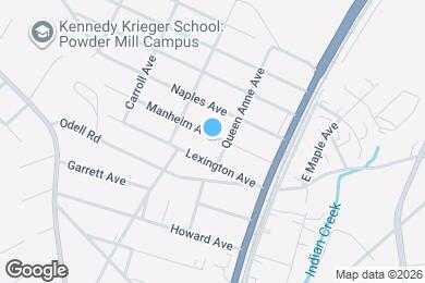 Map image of the property - 4919 Manheim Ave