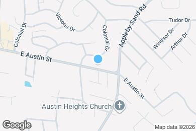Map image of the property - 1531 E Austin St