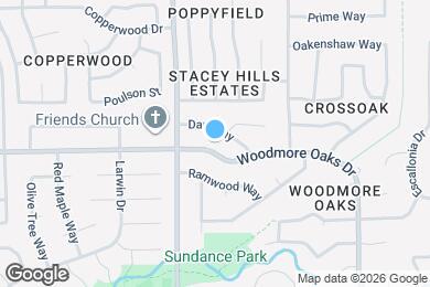 Map image of the property - 7024 Woodmore Oaks Dr