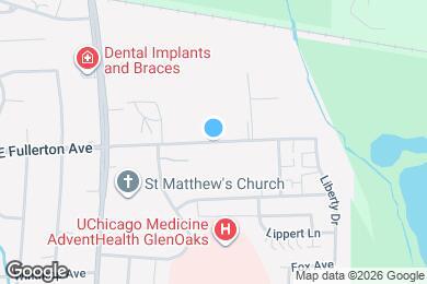 Map image of the property - 693 E Fullerton Ave