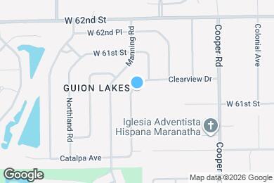Map image of the property - 6045 N Alton Ave