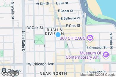 Map image of the property - 10 E Delaware Pl