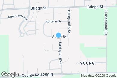 Map image of the property - 107 Azalea Dr