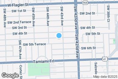 Map image of the property - 4320 SW 5th St