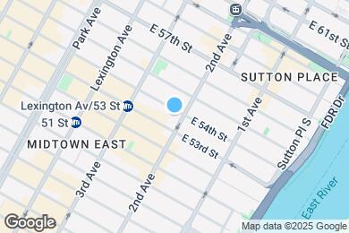Map image of the property - 250 E 54th St