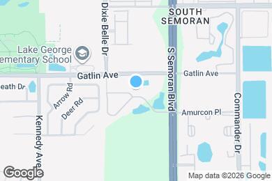 Map image of the property - 4814 S Semoran Blvd