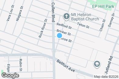 Map image of the property - 8103 Calhoun Rd