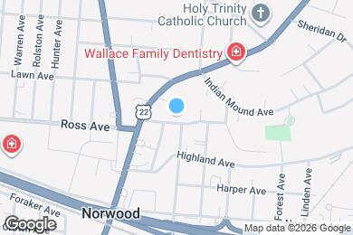 Map image of the property - 2242 Buxton Ave