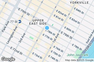 Map image of the property - 315 E 78th St