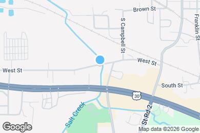 Map image of the property - 557 West St