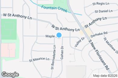 Map image of the property - 250 Maple Dr