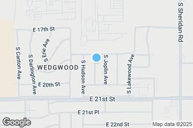 Map image of the property - 1819 S Irvington Ave