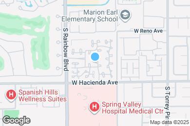 Map image of the property - 5250 S Rainbow Blvd