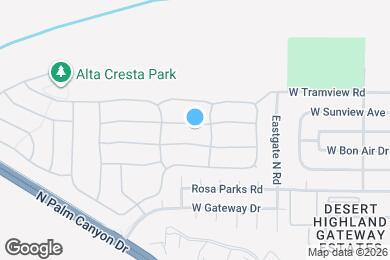 Map image of the property - 835 Alta Ridge
