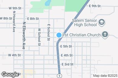 Map image of the property - 591 N Lincoln Ave