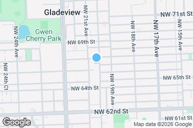 Map image of the property - 2001 NW 67th St