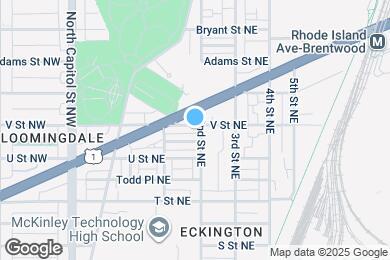 Map image of the property - 179 V St NE