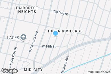 Map image of the property - 1739 S Ogden Dr