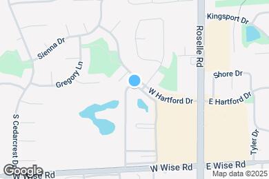 Map image of the property - 187 Pickwick Dr