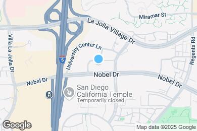 Map image of the property - 8889 Caminito Plaza Centro