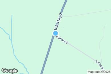 Map image of the property - 181 E Shore S