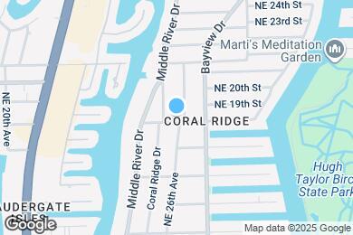 Map image of the property - 2515 NE 18th St