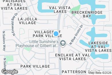 Map image of the property - 1120 N Val Vista Dr