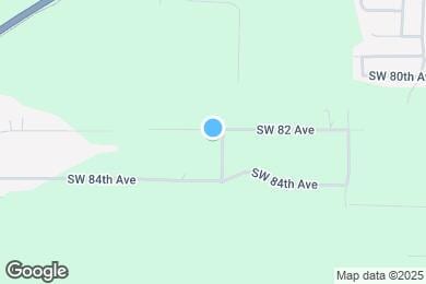 Map image of the property - 9611 SW 82nd Ave