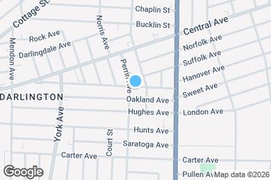 Map image of the property - 163 Robinson Ave