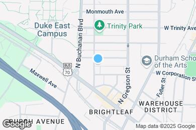 Map image of the property - 208 Watts St