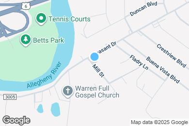 Map image of the property - 21 Mill St