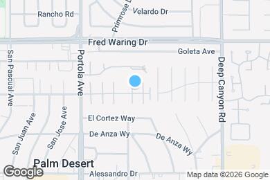 Map image of the property - 74204 Catalina Way