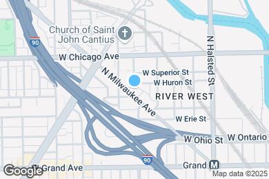 Map image of the property - 711 N Milwaukee Ave