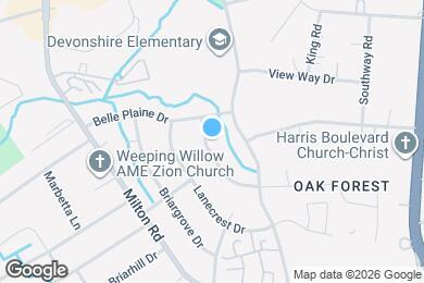 Map image of the property - 4821 Delivau Dr