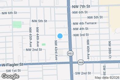 Map image of the property - 4265 NW 2nd Terrace