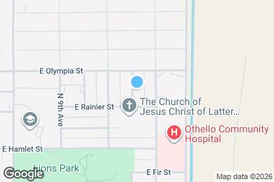 Map image of the property - 610 N 12th Ave