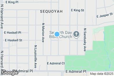 Map image of the property - 708 N Oswego Ave