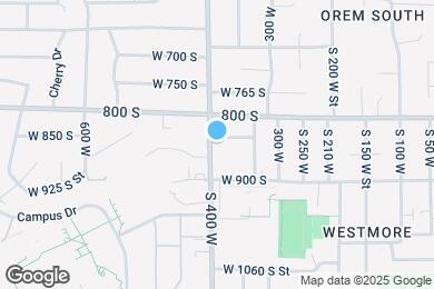 Map image of the property - 855 S 400 W