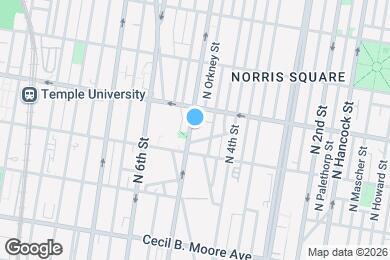 Map image of the property - 1919 N 5th St