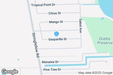 Map image of the property - 3680 Gasparilla St