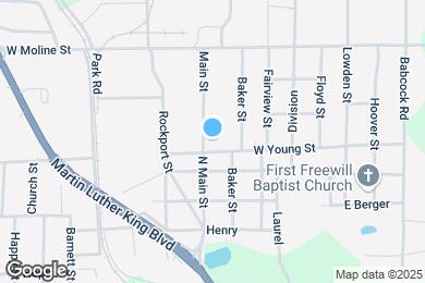 Map image of the property - 611 N Main St
