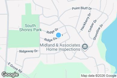 Map image of the property - 55 Ridgedale Dr