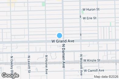 Map image of the property - 2012 W Grand Ave