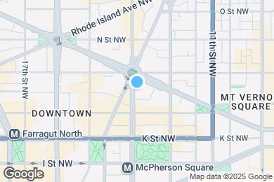 Map image of the property - 1133 14th St NW