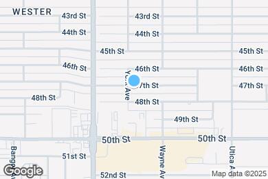 Map image of the property - 4939 47th St
