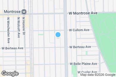 Map image of the property - 4231 N Paulina St