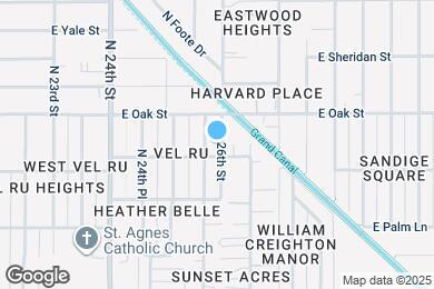 Map image of the property - 2206 N 26th St